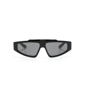 구찌 GG 수프림 기하학 프레임 선글라스