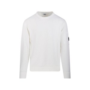 C.P.컴퍼니 긴소매 포켓 스웨트셔츠, 화이트계열, Standard XS