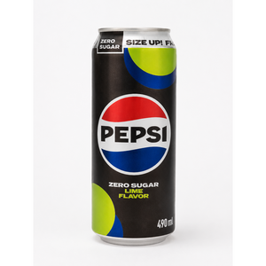 펩시 콜라 제로슈거 라임향, 490ml, 24개