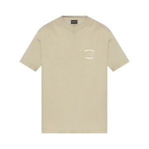 엠포리오아르마니 코튼 티셔츠, 베이지계열, Standard L(KR 100)