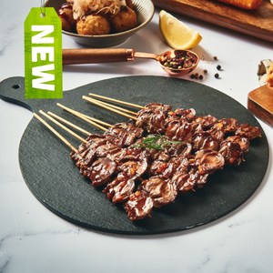 [형기네] 꼬치 염통꼬치 1KG 캠핑 맛집 안주 도매 업소용, 1000g, 1개