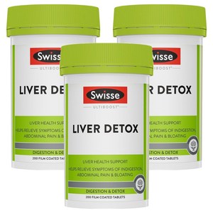 스위스 울티부스트 리버 디톡스 필름코팅 타블렛