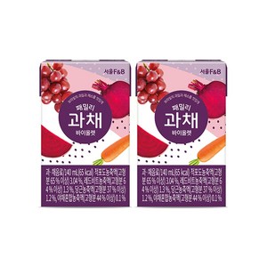 서울에프엔비 패밀리 과채 바이올렛 140ml, 24개