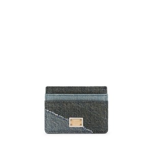 돌체앤가바나 로고 장식 패치워크 카드홀더