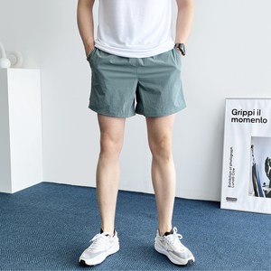 데일트 남자 나일론 여름 밴딩 스판 4부 반바지