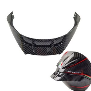 헬멧 바이저 AGV 피스타 GP RR 코르사 R GPR 오토바이 리어 스포일러 액세서리(624298), Carbon fiber appeara