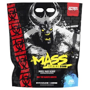 뮤턴트 매스 익스트림 2500 게이너 바닐라 아이스 크림, 5.45kg, 1개