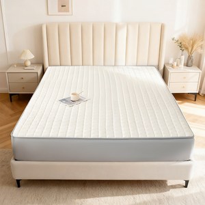 YEAAYE 두꺼운 격자무늬 퀄팅 매트리스 커버