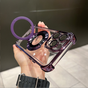 베스트로드 아이폰15 마그네틱 맥세이프 휴대폰 케이스 크리스탈믹스