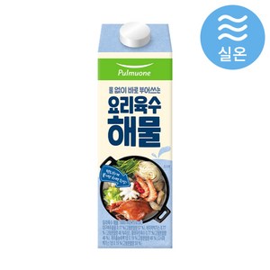 [풀무원] 물 없이 부어쓰는 요리육수 (해물육수 1000ml), 1000ml, 1개