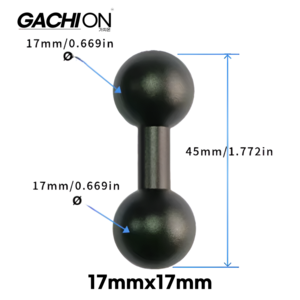 더블 볼 헤드 연결 마운트 어댑터 25mm 20mm 17mm