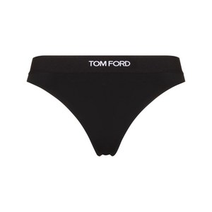 톰포드 로고 웨이스트밴드 텅 브리프, 블랙계열, Standard L