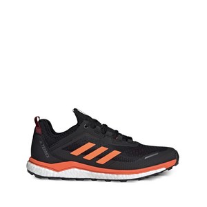 아디다스 테렉스 아그라빅 플로우 스니커즈, US men 8.5(KR 265), 블랙계열+오렌지계열