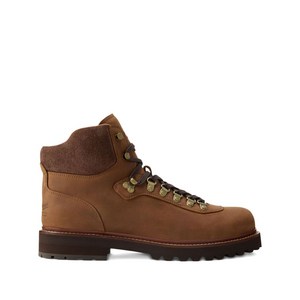 폴로랄프로렌 레더 레이스 업 하이킹 부츠, US 9(KR 270), 브라운계열