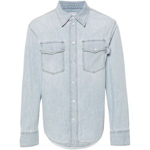 보테가 베네타 블리치드 데님 셔츠