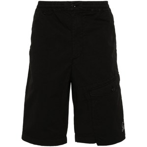 C.P.컴퍼니 로고 자수 카고 반바지