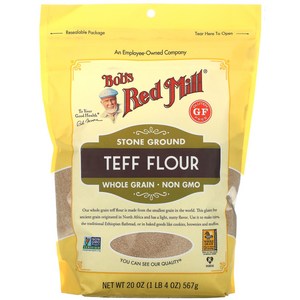 Bobs Red Mill Stone Gound Teff Flou Whole Gain 20 oz ( 567 g), 1개, 2kg