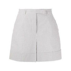 톰 브라운 하이웨이스트 시어서커 쇼츠