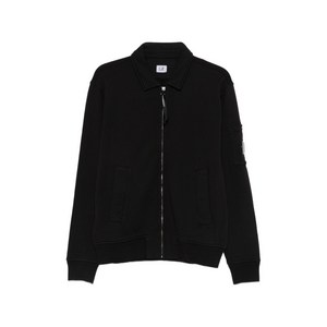 C.P.컴퍼니 렌즈 디테일 집업 스웨트셔츠, 블랙계열, Standard L(KR 105)