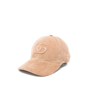 구찌 더블 G 코듀로이 캡 모자