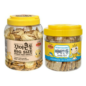 머거본 꾸이큰통 + 빼빼한통 세트, 3세트, 290g