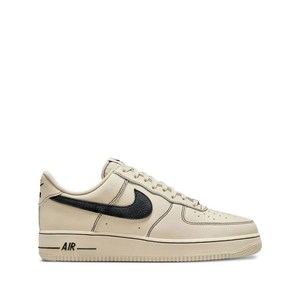 나이키 에어 포스 1 로우 '07 "라이트 카키/블랙" 스니커즈, US men 8.5(KR 265), 베이지계열+블랙계열