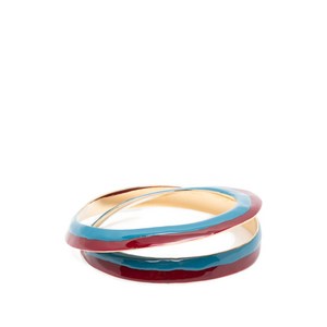 마르니 에나멜 스파이럴 브레이슬릿