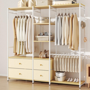 투에스리빙 속깊은 확장 드레스룸 서랍형 옷장 시스템 행거