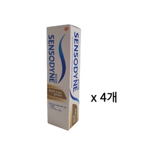 센소다인 멀티케어 치약, 100g, 4개