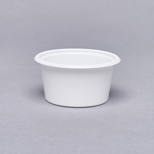 다용도 원형 용기 소스컵 반찬컵 다용도 2호 백색 80ml, 500개