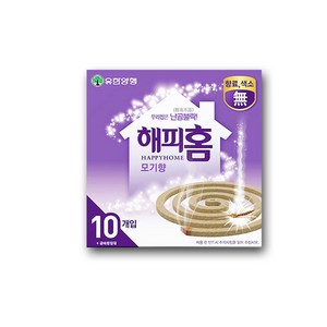 유한양행 해피홈 모기향 무향, 130g, 30개