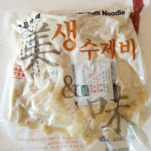 미앤미 생수제비 1 Kg 5-6인분 매운탕 추어탕 찌게사리 밀가루수제비, 2개, 1kg