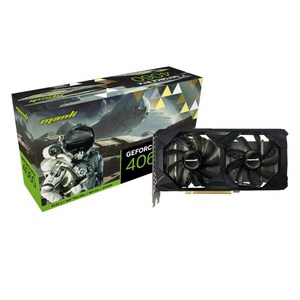 [MANLI] 지포스 RTX 4060 Nebula Black D6 8GB Twin 인텍앤컴퍼니