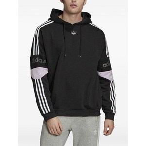 아디다스 로고 디테일 후디, 블랙계열, S(KR 95)