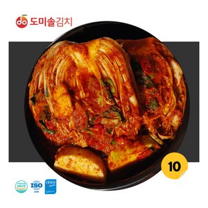 [도미솔김치] 도미솔 포기김치 10kg, 1개