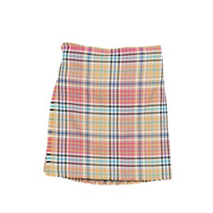 비비안웨스트우드 플레이드 프린지 셔츠