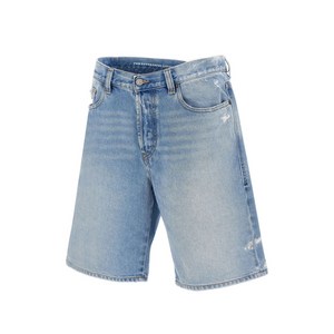 디젤 디스트레스드 데님 쇼츠, 블루계열, Denim size 31(KR 95-100)