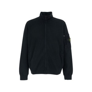 스톤 아일랜드 지퍼 포켓 스웨트셔츠, 블랙계열, Standard L(KR 100)