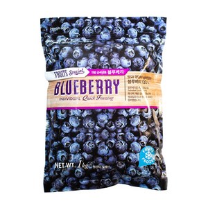 팜앤푸드 냉동 블루베리, 2개, 1kg