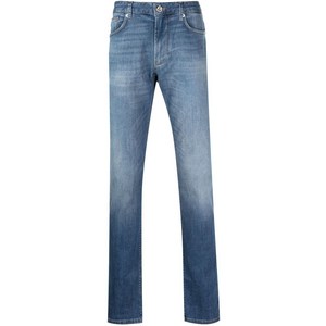 엠포리오아르마니 페이디드 이펙트 스트레이트 진, 블루계열, Waist (in) length 30L(KR 76)