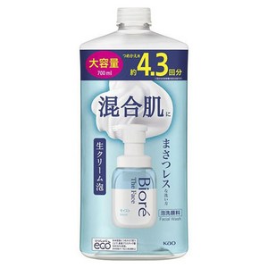 비오레 더 페이스 모이스트 페이셜 워시 리필용, 700ml, 1개
