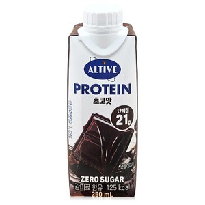 얼티브 프로틴 초코맛, 250ml, 36개