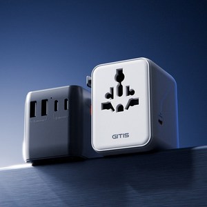 지티스 70W 초고속 여행용 멀티어댑터 2500W 고전력