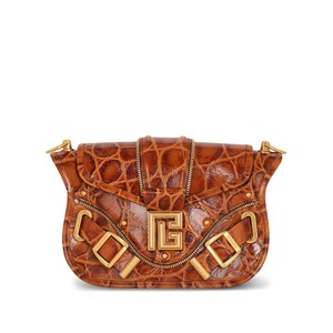 발망 블레이즈 크로커다일 엠보스드 숄더 백