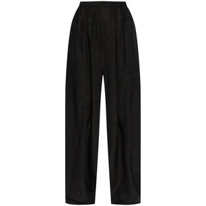 발렌시아가 로고 프린트 팬츠