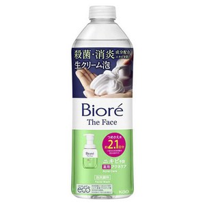 비오레 더 페이스 아크네 케어 페이셜 워시 리필용, 340ml, 1개
