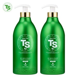 골드플러스 TS 샴푸 1000ml 2개, 1000g