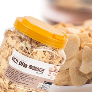 제이케이푸드 튀긴 마늘 슬라이스 500g 삼도 갈릭 후레이크 마늘칩 대용량, 1개