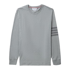 톰 브라운 저리리 긴소매 럭비 티셔츠, 그레이계열, Numeric 00(KR 85)