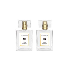 더허브샵 퓨어코튼 오 드 퍼퓸 2개입, 50ml, 2개